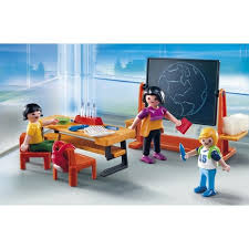 Maestra Playmobil Salon De Clase Salones