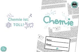 Ausserdem findest du hier auch über 1800 materialien aus den meisten der 18 wissensbereiche in schriftlicher form zum ausdrucken (kostenlose merkblätter, unterrichtshilfen, lernposter, wandtafelbilder, etc.). 6 Deckblatter Fur Chemie Zum Ausdrucken Wunderbunt De