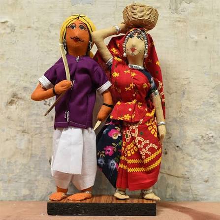Gudiya - Jhabua Handmade Fabric Doll (Bhil) - I