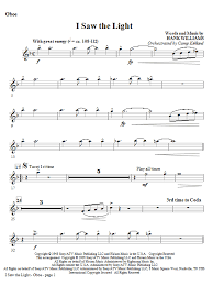 Browse our 51 arrangements of i see the light. sheet music is available for piano, voice, guitar and 31 others with 18 scorings and 4 notations in 12 genres. Camp Kirkland I Saw The Light Oboe Sheet Music Pdf Notes Chords Concert Score Choir Instrumental Pak Download Printable Sku 270751