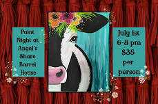 July Paint Night at Angel's Share Barrel House
