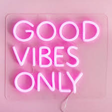 Pin By Maria Agatha G Carrera On Neon Good Vibes Quotes Pink Quotes Good Vibes Only