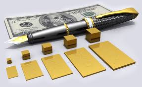 Gold Visualized In Bullion Bars