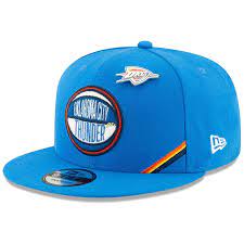 Men S New Era Blue Oklahoma City Thunder 2019 Nba Draft 9fifty Snapback Adjustable Hat Oklahoma City Thunder Oklahoma City Fitted Hats