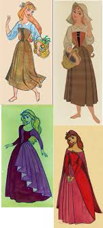 Princess Aurora Briar Rose Concept Art Disney Concept Art Disney Drawings Disney Princess Characters