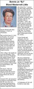 Bonnie Jo “BJ” Bland Westervelt Little