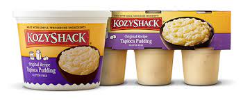 Find quality dairy products to add to your shopping list or order . Tapioca Pudding From Kozy Shack