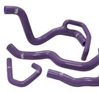 Samco Radiator Hose Kit Kawasaki Ninja ZX-6R (2009+) (Y-Piece Race) (Purple)
