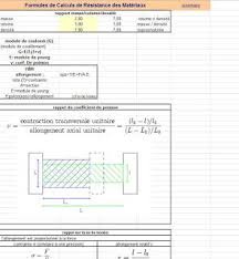 Memo En Mecanique De Structure Et Rdm En Feuille Excel Cours Genie Civil Www Joga C La Cours Exercices Corriges Et Videos Calcul Memo Genie Mecanique