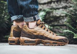 Nike Air Max 95 Premium Baroque Brown Golden Beige 538416 203 Sneakernews Com Nike Air Max Sneakers Fashion Nike Air Max 95