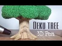 3D Pen | Making The Great Deku Tree | The Legend Of Zelda | 3D Printing Pen  Creations