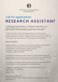 The filipino cultural values of food, social relationships, and family were prevalent aspects across given the burden of cvd in filipino american populations, tailored interventions rooted in filipino. Jayeel Cornelio On Twitter Here S Another Ra Opportunity We Are Looking For A Research Assistant To Work With Us On The Project Queer Christianity Religion And Gender Among The Youth In Metro
