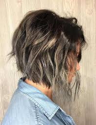 The disconnected, choppy pixie cut is, in essence, a 'chick undercut'. Wavy Disconnected A Line Bob Hairs London