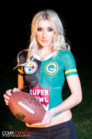 The bright colours of romania lend itself well to a body paint design. The Women Of Football Nfl Weekly Update
