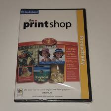 1994 Broderbund Print Shop Cd Ensemble Big Box Retail Mac Software -  Computer Parts - By Owner - Electronics Sale -...
