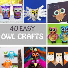 Pull cotton balls apart to get them fluffy, and stuff them in the crevices of the pinecone to give it that snowy owl appearance. 40 Owl Crafts For Teachers Toddlers Preschoolers And Older Kids