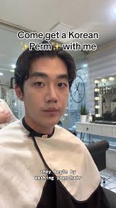 Come get a korean perm with me in NYC. #koreanperm #koreanhairstyle  #nychairsalon #koreanguy #perm #koreanhaircut