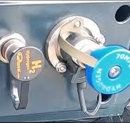 Is this a prototype heavy duty H70HF hydrogen connector?