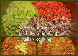 The holy trinity is a classic flavor base when cooking cajun dishes. Soffritto The Italian Cuisine Aromatics The Barely Italian