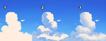 How to draw anime eyes expressing different emotions. Anime Cloud Tutorial Painting Tutorial Digital Painting Tutorials Cloud Drawing