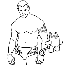 Find out more nice coloring sheets for your kids #coloringpages #coloringbook #printable would you like to offer the most beautiful wrestler randy orton coloring page to your friend? Coloriage Randy Orton En Ligne Gratuit A Imprimer