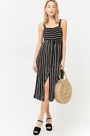 Striped Midi Dress Forever21 Striped Midi Dress Maxi Dress Party Dresses