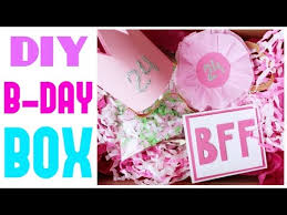 что можно подарить лучшей подруге на день рождения 11 лет B Day Box Den Rozhdeniya V Korobke Podarok Dlya Luchshej Podrugi Bubenitta Youtube