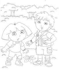 Children of all ages will have fun coloring these halloween themed pages of bats, ghosts, children dressed up for trick or treating, witches and more! Dora Coloring Pages Printable K5 Worksheets Nick Jr Coloring Pages Dora Coloring Halloween Coloring Pages