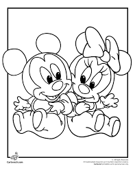 These alphabet coloring sheets will help little ones identify uppercase and lowercase versions of each letter. Disney Babies Coloring Pages Cartoon Jr Coloring Library