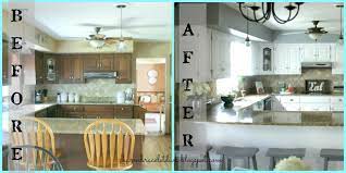 My kitchen paint color is white so i can decorate with any bright color i choose as both white and gray are neutral. Our Hopeful Home Diy White Modern Farmhouse Painted Kitchen Cabinets