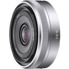 Sony 16mm F 2 8 E Mount Wide Angle Lens Silver Sel16f28 Best Buy Weitwinkelobjektiv Festbrennweite Objektiv