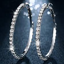 Get the best deals on round earrings and save up to 70% off at poshmark now! Buy Fashion 2 5 3 5 4 5 5 5cm Round Hoop Earrings Women Sparking Crystal Wedding Party Jewelry At Affordable Prices Free Shipping Real Reviews With Photos Joom