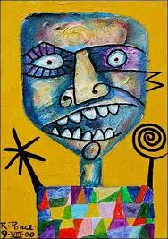 Ricardo ponce vazquez, ginecólogo en ensenada. Artoffer Art By Ricardo Ponce Image Large View Art Funky Art Abstract Art Painting