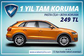 Arabamiyika Com 1 Yil Tam Korumali Pasta Cila Boya Koruma Paketi 249