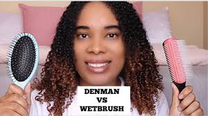 It is known to get down to the nitty gritty of eliminating knots and cutting the detangle session in half. The Denman Brush Vs The Wet Brush Which Is Better To Detangle Youtube