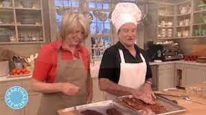 Robin Williams Laughs And Cooks Alongside Martha Stewart Martha Stewart Youtube