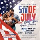 Red, White & Blue Salsa Sunday @ The Stadium Club