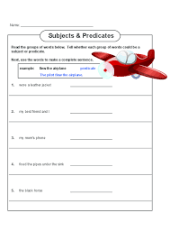 Subject And Predicate Practice Kidspressmagazine Com Subject And Predicate Predicates Grammar Practice