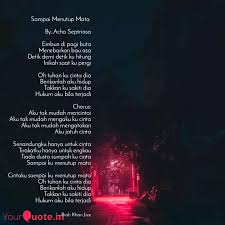 For your search query aku tak mudah untuk mencintai aku tak mudah mengaku ku cinta mp3 we have found 1000000 songs matching your query but showing only top 10 results. Sampai Menutup Mata By Quotes Writings By Langit Cinta Yourquote