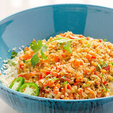 Of all the healthy food swaps that have caught fire in the past few years, cauliflower rice is one that i can fully get behind. 25 Cauliflower Rice Recipes Ifoodreal Com