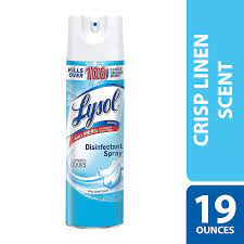Korin miller is a health and lifestyle journalist who has been published in the washington post, p. Buy Lysol Disinfectant Spray Crisp Linen 76oz 4x19oz Online In Finland B083hl7nmc