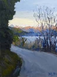 Afternoon In Queenstown New Zealand Painting Painting Tutorial Oil Painting Landscape Painting