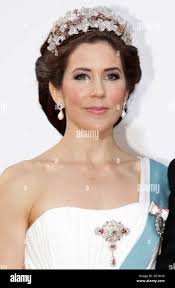 Princess mary denmark gala hi-res stock photography and images
