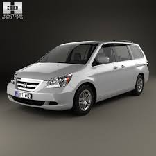 Both versions of the odyssey are currently sold in the middle east. Honda Odyssey 2005 Model Turbosquid 1174483