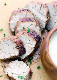 A Savory Pork Tenderloin Dish With Cauliflower And Parsnips Easy Pork Pork Recipes How To Cook Pork