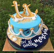 Iyi Ki Dogdun Herseyim Denizci Dogum Gunu Pastasi Melek Anne Pasta Edirne Pasta Catering Pasta Tatli
