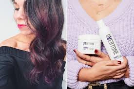 Follow this simple recipe for the easiest way to dye your kids hair at home #koolaidhairdye #koolaid #koolaidhairdyeforkids #hairdyeideas #homemadehairdye #hairdye. Overtone Purple For Brown Hair Conditioner System Gave Me The Violet Hair Of My Dreams Teen Vogue