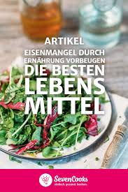 Eisenmangel Ernahrung Die Vorbeugt Sevencooks Ernahrung Ausgewogene Ernahrung Gesunde Ernahrung