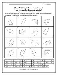 Learn all about the trigonometry of right triangles. Pythagorean Theorem Riddle Worksheet By Funsheets4math Tpt