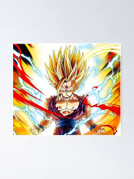 This article is about the teenage gohan. Gohan Ssj2 Dragon Ball Poster By Ryzox Redbubble